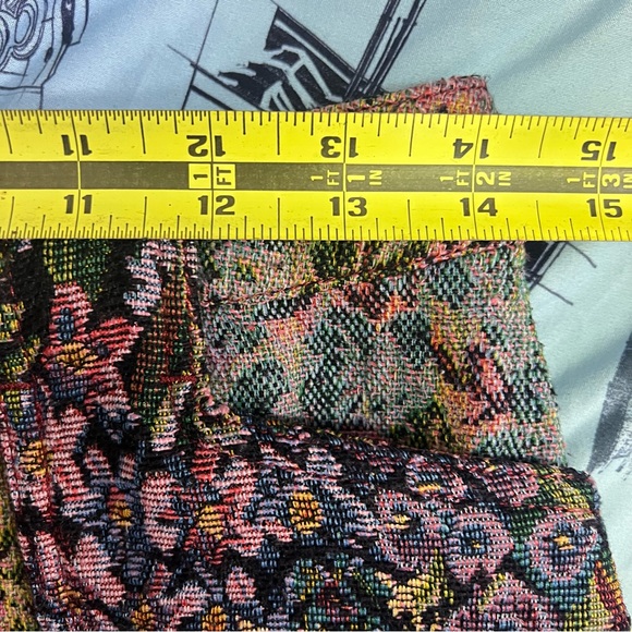 Urban Outfitters Jacquard Multicolor Floral Mini Skirt - Picture 9 of 10